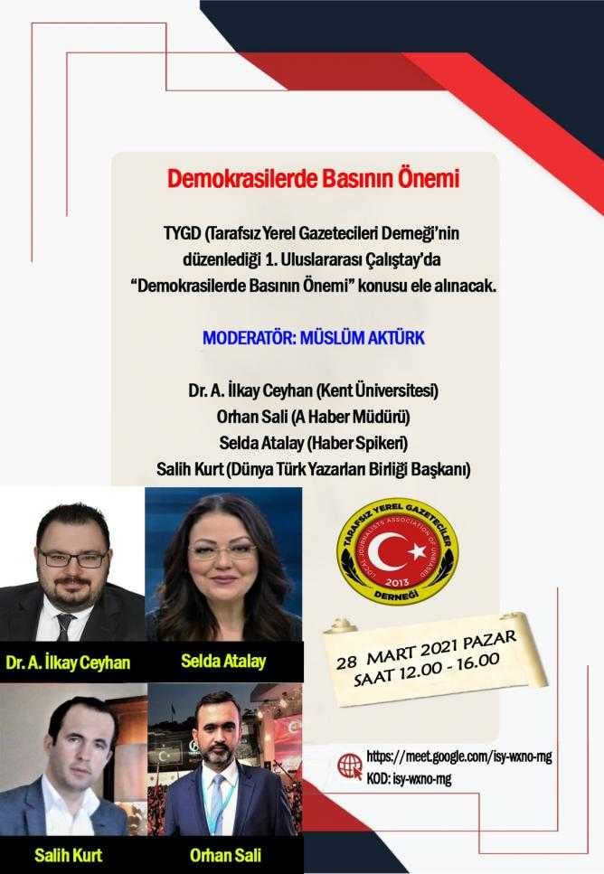Başkan Kurt “Demokrasilerde Basının Önemi” Adlı Konferans Verdi